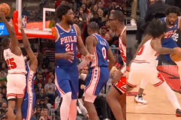 Jalen Smith dunks on Joel Embiid then Coby White clutch plays to win vs 76ers