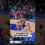 Just another shot that ONLY Steph could make 😭🤦