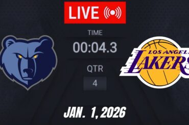 NBA LIVE! Los Angeles Lakers vs Memphis Grizzlies January 1, 2026  | 2026 NBA Season Live 2K