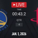 NBA LIVE! Golden State Warriors vs Houston Rockets | Jan. 1, 2026 | Rockets vs Warriors NBA 2K26