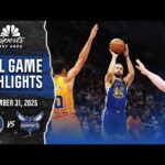 Warriors vs. Hornets highlights: Top plays in Golden State's 132-125 road win | NBC Sports BA