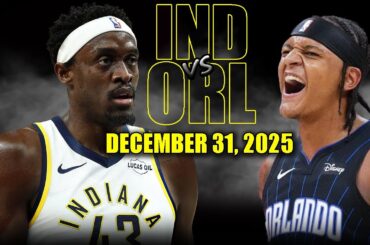 Orlando Magic vs Indiana Pacers Full Game Highlights – December 31, 2025 | NBA Season