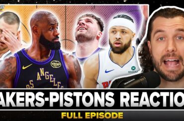 Lakers-Pistons Reaction: Luka & LeBron NEED to be better + how Nuggets deal with Jokic injury
