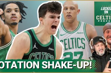 Boston Celtics ROTATION SHUFFLE - Jordan Walsh, Josh Minott, Hugo Gonzalez shifting roles