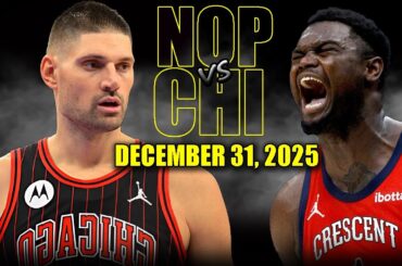 New Orleans Pelicans vs Chicago Bulls Full Game Highlights – December 31, 2025 | NBA Season