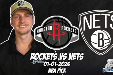 Houston Rockets vs Brooklyn Nets 1/1/26 NBA Free Picks & Prediction | NBA Betting Tips