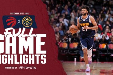 Denver Nuggets vs. Toronto Raptors Highlights | Toyota Game Recap 📺
