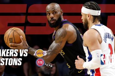 NBA Mini: Los Angeles Lakers vs. Detroit Pistons | Extended Highlights