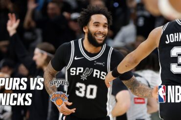NBA Mini: San Antonio Spurs vs. New York Knicks | Extended Highlights
