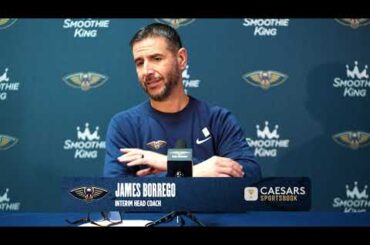 James Borrego | Pelicans-Suns Postgame Interview 12/26/25