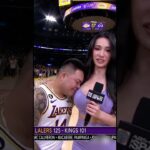 Los Angeles Lakers win 125-101 vs Sacramento Kings at home in LA. Postgame reactions