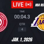 NBA LIVE! Los Angeles Lakers vs Atlanta Hawks | January 1, 2026 | Lakers vs Hawks 2K26