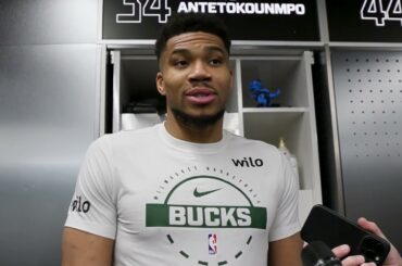 Giannis Antetokounmpo Postgame Media Availability | 12.31.25