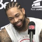 Brandon Ingram on Game-Tying 3 That Didn’t Count | Postgame Interview - Nuggets vs Raptors