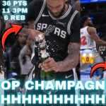WEMBY-PAGNIE FLURRY.. Spurs Vs Knicks Highlights Reaction