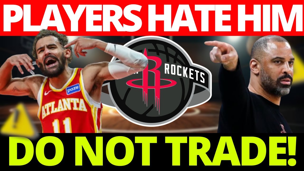 DON'T DO IT! The Trae Young Trade Rumor That RUINS Houston. Rockets News