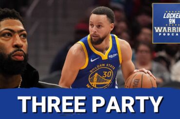 Warriors Hit A Season High 24-Threes, Could Anthony Davis Be Heading To Golden State?