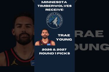 TRADING Trae Young To The Minnesota Timberwolves! #nba #basketball #viral