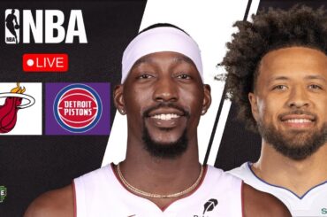 🔴 LIVE: DETROIT PISTONS VS MIAMI HEAT | NBA | PLAY BY PLAY | SCOREBOARD