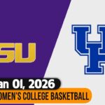 [⁌LIVE] LSU vs Kentucky Jan/01/2026 | Women's College Basketball | NCAAW Today