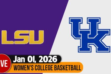 [⁌LIVE] LSU vs Kentucky Jan/01/2026 | Women's College Basketball | NCAAW Today