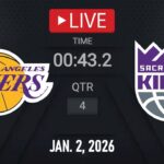 NBA LIVE NOW! Los Angeles Lakers vs Sacramento Kings | Jan. 2, 2026 | Kings vs Lakers NBA LIVE 2K26