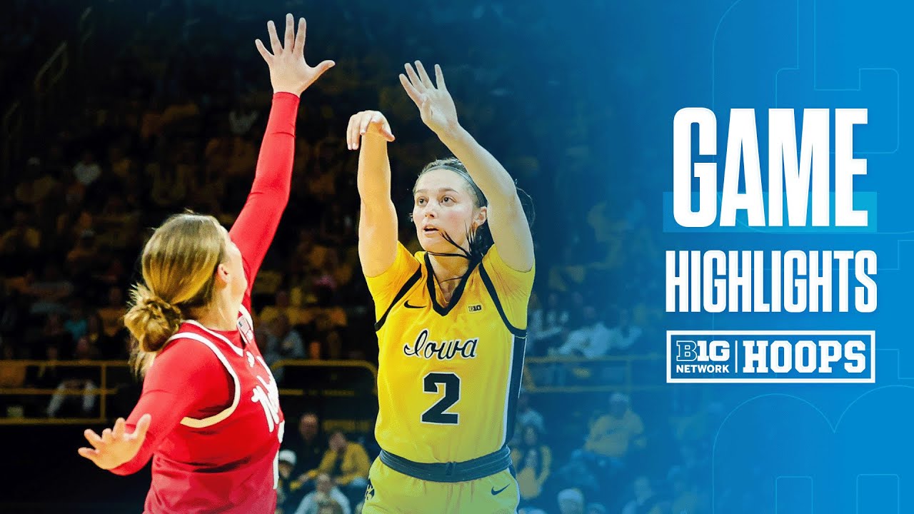 Nebraska vs. Iowa | Highlights | Big Ten Women's Basketball | 01/01/26