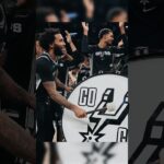 The tradition continues 🎉🥁 #nba #spurs