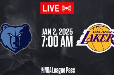 NBA LIVE! Memphis Grizzlies vs Los Angeles Lakers | January 2, 2026 | NBA Today NBA 2K26 Gameplay