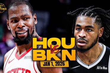 Houston Rockets vs Brooklyn Nets Full Game Highlights | Jan 1, 2026 | FreeDawkins