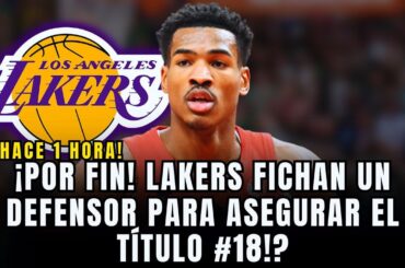 🚨 BOMBA NBA: LAKERS ROBAN MONSTRUO DEFENSIVO DE 1.96 M EN TRADE DE BAJO RIESGO RUMBO AL TÍTULO 18!?