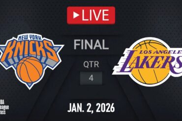 NBA LIVE! Los Angeles Lakers vs New York Knicks | Jan. 2, 2026 | Knicks vs Lakers NBA LIVE 2K26