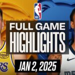 LAKERS vs GRIZZLIES FULL GAME HIGHLIGHTS JANUARY 2, 2026 NBA HIGHLIGHTS TODAY | NBA 2K26 GAMEPLAY