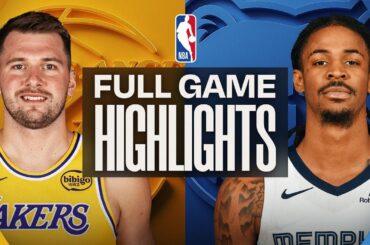 LAKERS vs GRIZZLIES FULL GAME HIGHLIGHTS | January 2, 2026 NBA Highlights Today