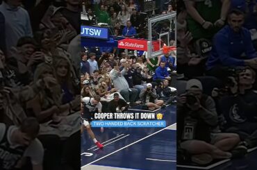 Nah, this was tuff 😳 #cooperflagg #dunk #dallasmavericks