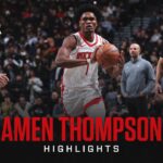 Amen Thompson (23 points) Highlights vs. Brooklyn Nets