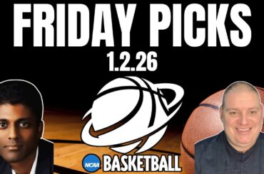 Friday NCAA Basketball Picks - 1/2/26 l Craig Trapp & Indian Cowboy NCAAB Picks & Predictions