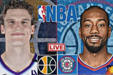 NBA LIVE: LOS ANGELES CLIPPERS vs UTAH JAZZ (LIVESCORE)