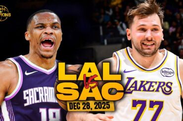 Los Angeles Lakers vs Sacramento Kings Full Game Highlights | Dec 28, 2025 | FreeDawkins