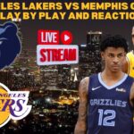 **LIVE** | Grizzlies vs Lakers Play by Play & Reaction #nba