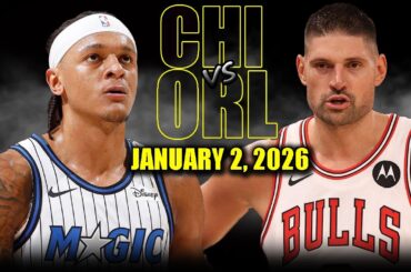 Orlando Magic vs Chicago Bulls Full Game Highlights – January 2, 2026 | NBA Season