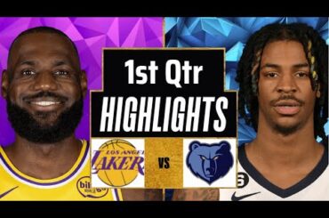 Los Angeles Lakers vs Memphis Grizzlies Full Game Highlights 1st Qtr | Jan 2 | 2025 NBA Highlights
