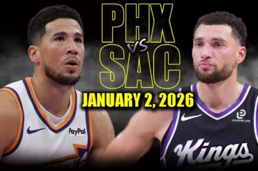 Phoenix Suns vs Sacramento Kings Full Game Highlights – January 2, 2026 | NBA Season