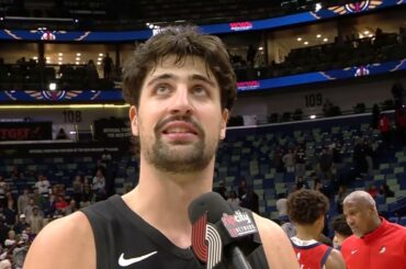 Deni Avdija Postgame Interview | Brightside Windows Baseline Report | at NOP | January 2nd, 2025