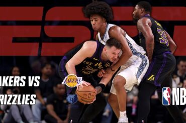 NBA Mini: Los Angeles Lakers vs. Memphis Grizzlies | Extended Highlights