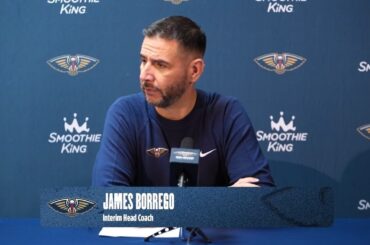 James Borrego | Pelicans-Trail Blazers Postgame Interview 1/2/26