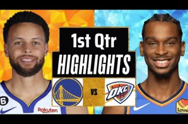 Warriors vs Thunder Full Game Highlights 1st Qtr | Jan 2 | 2025 NBA Highlights