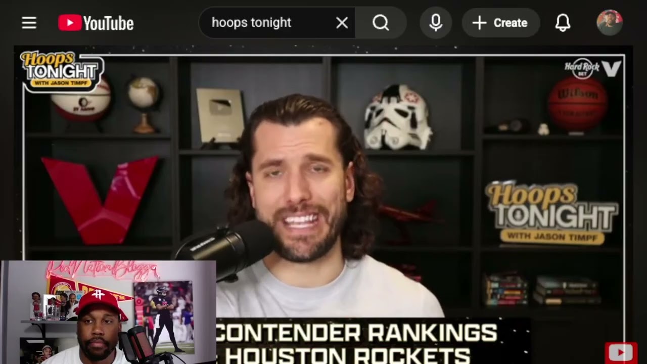 Reaction to Jason Timpf ranking Houston Rockets 3rd in the Contender Rankings!