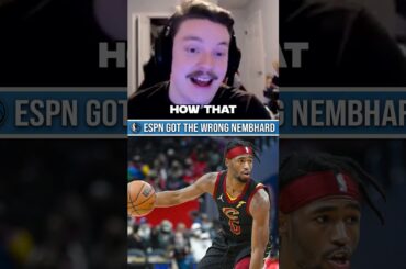 ESPN has the wrong Nembhard listed 😂 #espn #nba #mavericks #mavs #dallasmavs #dallasmavericks