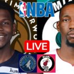 LIVE: MINNESOTA TIMBERWOLVES vs MIAMI HEAT | NBA | PLAY BY PLAY | SCOREBOARD